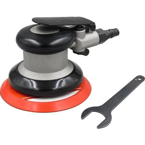 Pneumatic Sander Pneumatic Polisher Air Sander 5'' Air Palm Orbital Sander Grinder Sanding Machine Tool