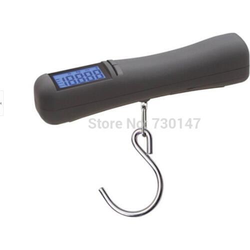 1000PCS/LOT Portable Weight Hanging Handheld Backlight LCD Display Digital Electronic Luggage Scale