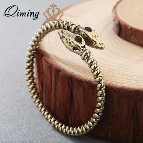 QIMING Snake Bracelets