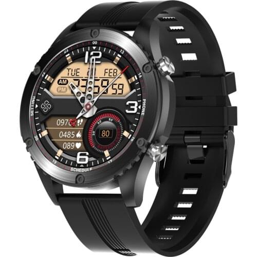 Smart Watch Men BT Call Body Temperature Dual UI Music Control Waterproof Fitness Tracker Smartwatch Women Long Battery Life