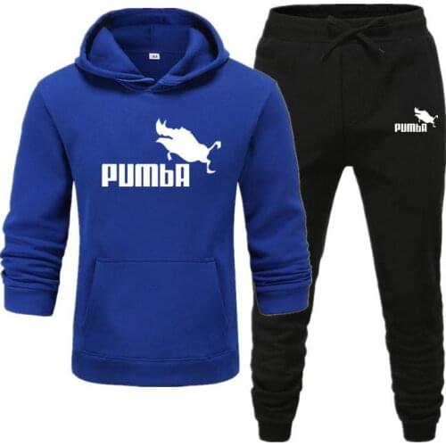 New Men Two Pieces Jogging Hoodie Men Casual Fall / Winter Warm Hooded Sweatshirts Mens Casual Tracksuit Gym Brand Clothing