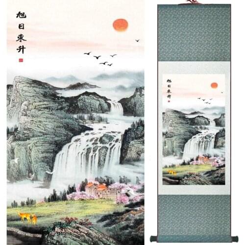 Home Office Decoration Chinese scroll painting birds painting Chinese wash paintingPrinted painting052205
