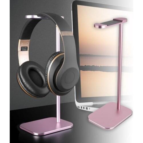 Universal Aluminum Alloy Headphone Stand U-shaped Display for bracket for Headset Simple Holder Rack Hanger Non-slip Bracket