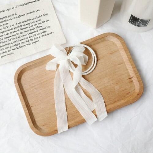 Origin Summer Korean Fashion Black White Lace Bow-knot Hoop Earring for Women Delicate Long Ribbon Earring Jewelry Pendientes