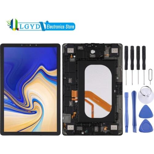 LCD Screen and Digitizer Full Assembly for Galaxy Tab S4 10.5 inch SM-T835 SM-T830 (LTE Version) SM-T830 Wifi (Black)