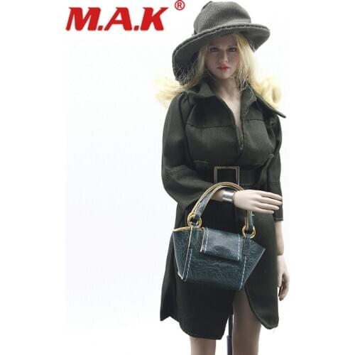 1/6 Female Clothes Model Fashion Windbreaker For 12 Inch Women Puppets