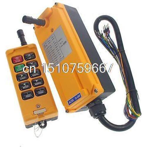 12/24V 4 Motions 1 Speed Hoist Rigging Truck Winches Radio Remote Control System