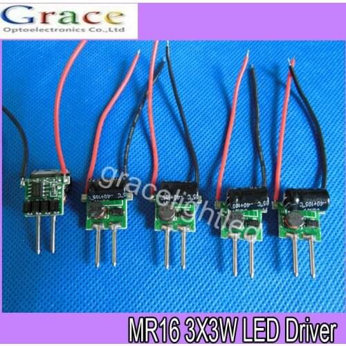 20pcs 3X3W LED MR16 driver, 3*3W transformer power supply for MR16 12V lamp, power 3pcs 3W LED high power lamp, Free ship