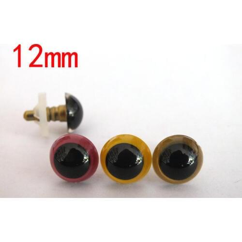 30 pairs of eyes of security, 3 different colors--red/yellow/gold color