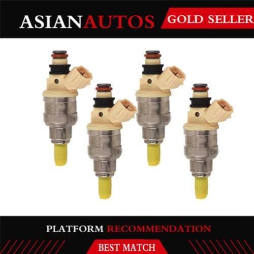 4x New Upgraded Fuel Injectors For Suzuki Sidekick Tracker X-90 1.6L INP-470