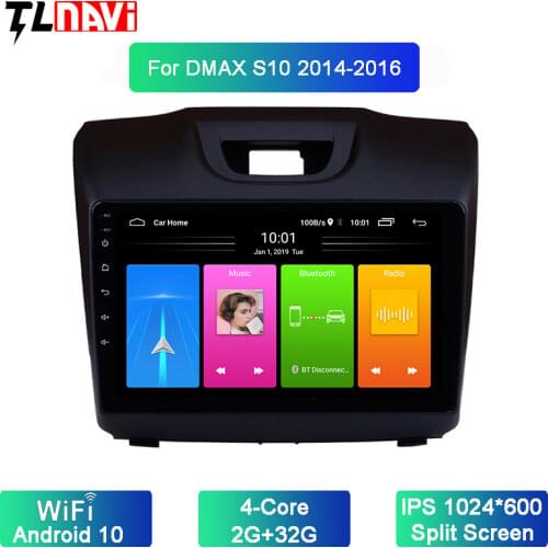 Android 10 IPS Touchscreen Head Unit GPS Car Radio for Chevrolet1 S10 2015-2018 ISUZU D-Max
