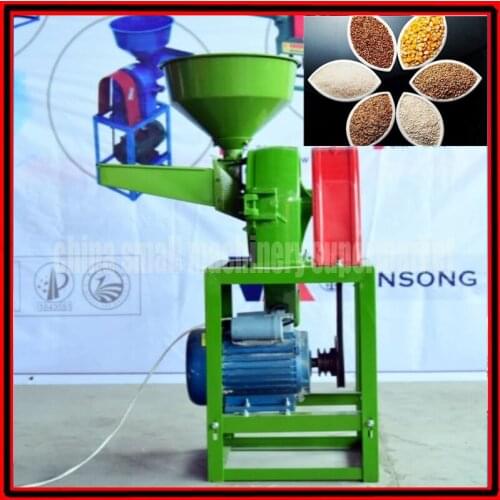 Factory price electric rice grinder grain nuts bean mill crusher shredder powder machine