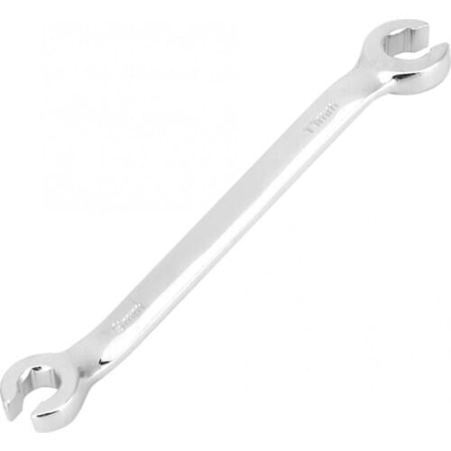 1Pcs Flare Nut Wrench Carbon Steel 9mm/11mm Double Head Open Ended Oil Tube Pipe Spanner Bicycle Bike Car Repairing Hand Tool