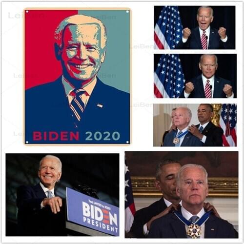 Joe Biden Art Poster U.s. Presidential Election Chair Canvas Paintings and Prints Home Decor Living Room Club Bar Wall Pictures