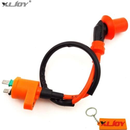 XLJOY Ignition Coil For Honda NQ50 NB50 Elite Spree SA50 CH80 DIO TRX125 TRX200 TRX200D TRX200SX TRX250 EZ90 Quad Dirt Bike