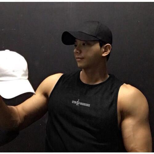 Brand Fitness Fashion Workout Mesh Gym Tank Top Men Musculation Clothing Bodybuilding Singlets Sleeveless Quick Dry Vest