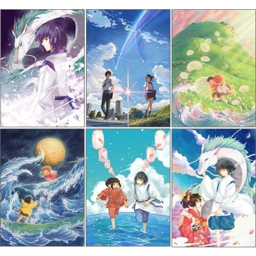 5D DIY Diamond Painting Fairy Tale Character Cross Stitch Set Inlaid Diamond High Quality Handmade Gift Decoration Painting