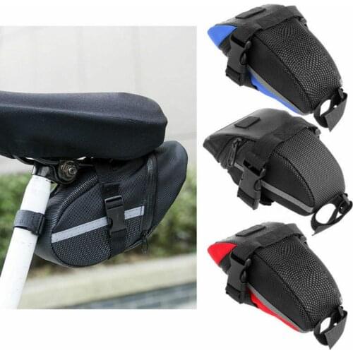 Nylon Bike Bags Waterproof Bicycle Storage Saddle Bags Cycling Tail Rear Pouch Bag Saddle Bag Bolsa Bicicleta Bike Accessories