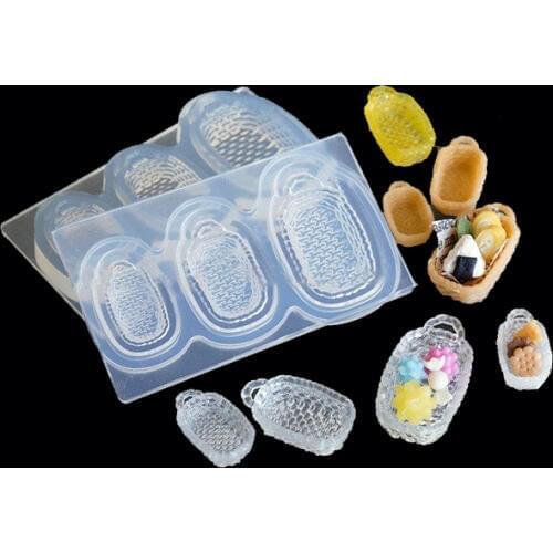 NEW Stereoscopic Clear Silicone DIY Simulation Food shape Mold For Epoxy Resin Jewelry Making Craft Tools resin molds forjewelry