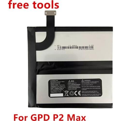 New 654793-2S Tablet PC battery For GPD P2 Max Handheld Gaming Laptop GamePad tablet PC 7.6V+home delivery