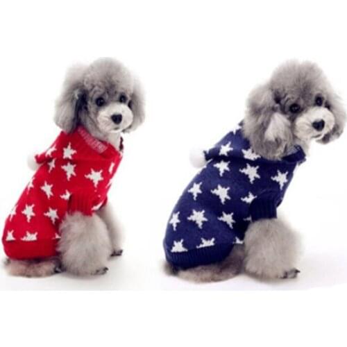 Dog Clothes Winter Warm Coat Pet Jacket Hoodies Pet Autumn Sweater