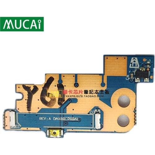 Original For HP ProBook 430 G5 440 G5 laptop Power Button Board with Cable Repairing Accessories DAX8BAPB6C0