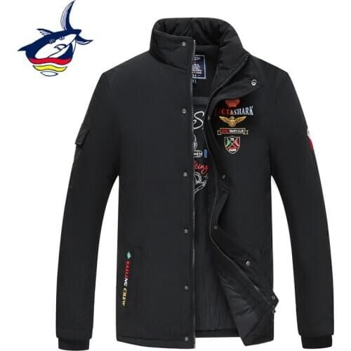 Мужские теплые парки TACE&SHARK China At AliExpress