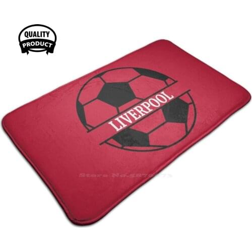 Football Retro Comfortable Door Mat Rug Carpet Foot Pad Football Club Ynwa You Will Never Walk Alone Youll Never Walk Alone