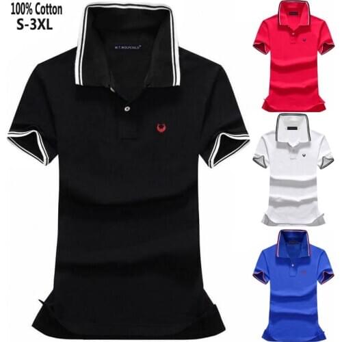 High Quality 100% Cotton New Womens Polos Shirts Casual Short Sleeve Summer Lapel Ladies Tees Fashion Clothes Slim Female Tops