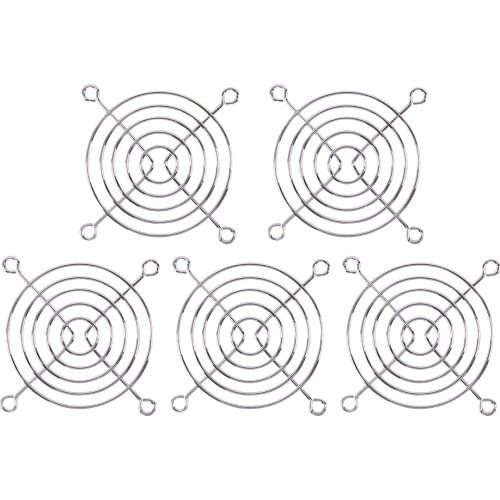 5pcs Computer Case Fan Grills Replacement Computer Cooling Fan Finger Guard Protector 40mm 50mm 60mm 70mm 80mm 90mm 110mm