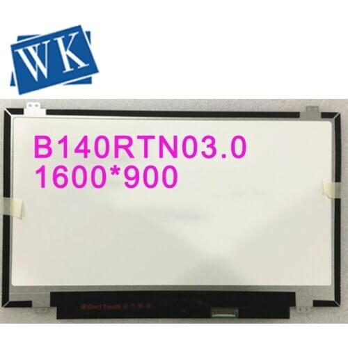 Free shipping B140RTN03.0 B140RTN03 N140FGE-EA2 B140RTN02.3 LTN140KT13 LP140WD2-TPB1 TPS1 30pin EDP Display Laptop Screen