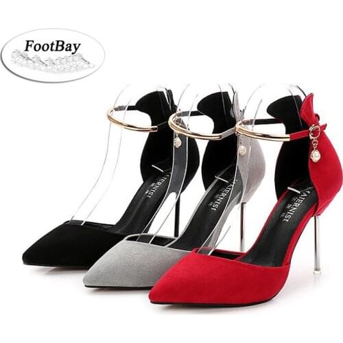 Женские туфли с ремешком FOOTBAY China At AliExpress