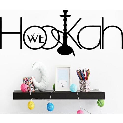 Colorful shisha Wall Stickers Self Adhesive Art Wallpaper For Living Room Kids Room Decal Creative Stickers