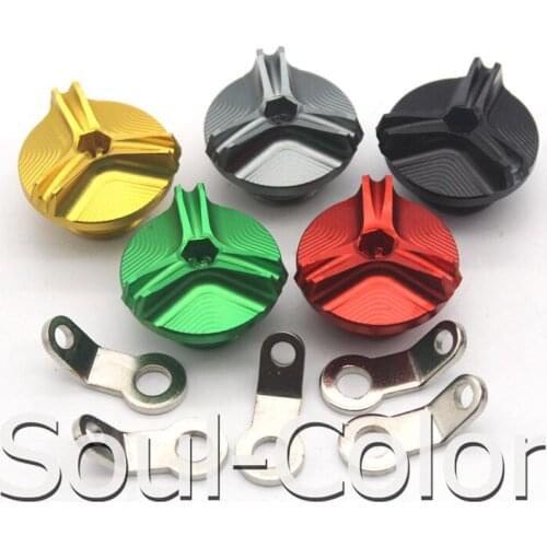 Motocycle high quality CNC Aluminum Engine Magnetic Oil Drain Plug For KAWASAKI Ninja400 ninja 400 2017-2018