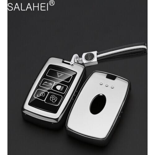 Soft TPU Car Key Case Key Cover For Land Rover Range Rover Sport Evoque Freelander 2 Jaguar XE XJ XJL XF C-X16 V12 Car Accessori