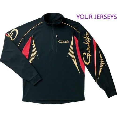 New Gamakatsu Fishing Clothing Autumn Men Long Sleeve Outdoor Hiking Cycling Shirt Quick Dry Breathable Clothes Pesca DAIWA