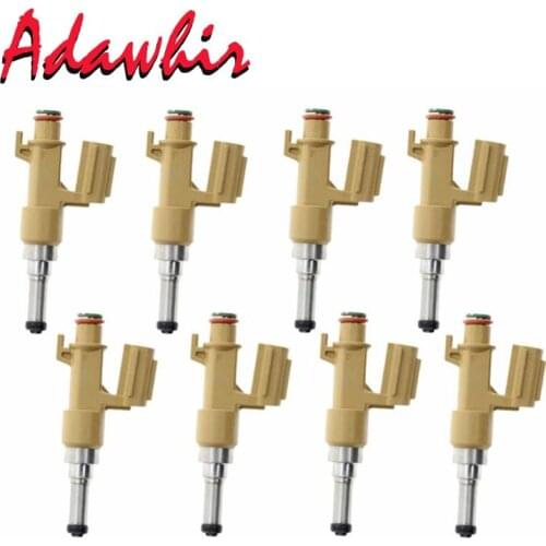 Original 8PCS/LOT Fuel Injector 23250-0S020 23209-0S020 For Toyota Tundra Sequoia 5.7L V8 23250-38040 23209-09150