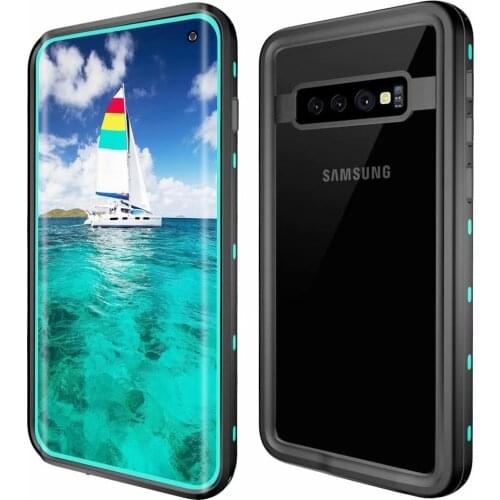 Original waterproof for Samsung galaxy S10 IP68 Underwater 3m Diving Swimming Surfing clear Case for Samsung galaxy S10 plus