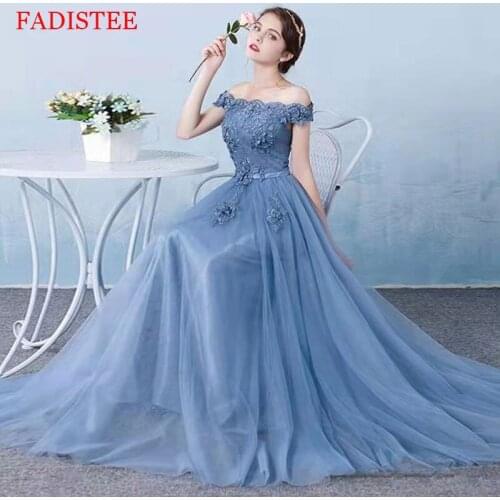 Prom Dresses Lace Appliques Formal Evening Dress Beading Boat Neck Party Dress Vintage Vestido Formatura Vestidos De Fiesta