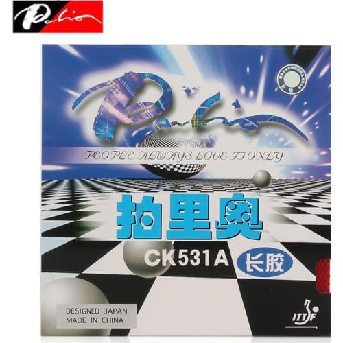 PALIO CK531A Pips-long Table Tennis Rubber with Ping Pong Sponge Tenis De Mesa