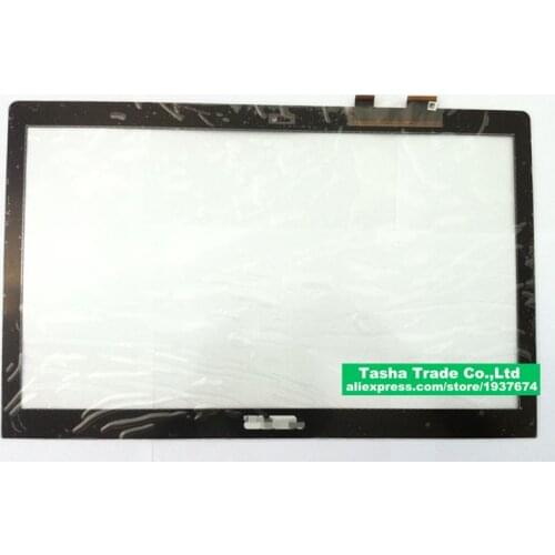 15.6 Touchscreen for ASUS S550 S550C Touch Screen Panel Digitizer Glass with frame Replacement shipping free 5345S FPC-1