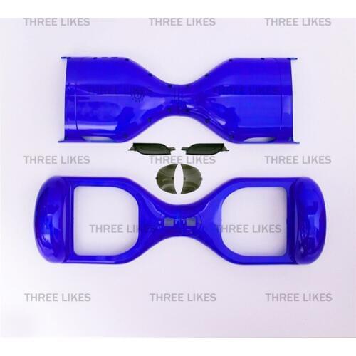 Bluetooth 6.5 Inches Hoverboard Mini Smart Self Balancing 2 Wheels Standing Electric Scooter Case Outer Shell Replacement, Blue