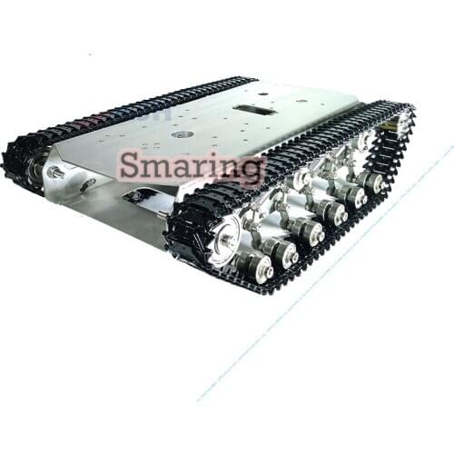 T750 Tank Crawler Robot Chassis Mobile Smart Car Double Warehouse Design High Compatibility For DIY Robot