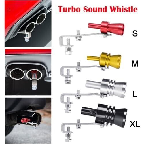 Universal Car Turbo Whistle Car Refitting Turbo Whistle Exhaust Pipe Sound Turbo Tail 2020