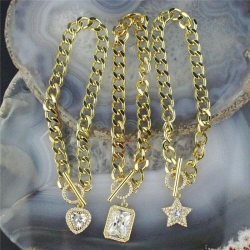 10pcs/lot Beauty hot selling cz bracelet,plated heart/star shape cz charm bracelet,popular jewelrys wholesale