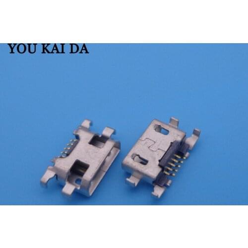 100pcs Mini Micro USB Dc Connector Charging Port jack plug socket for Nokia lumia 625 1320/ Sony Xperia C C2304 C2305 S39c S39h