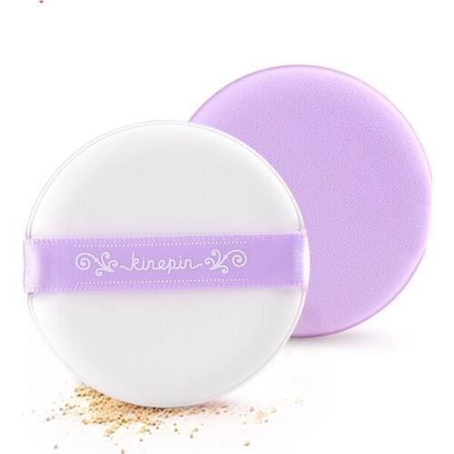2pcs Velvet Solf Makeup Powder Puff Face Make Up Air Cushion Sponge Cosmetic Foundation Puff Beauty Tools Not Slip Sponge