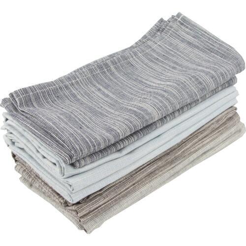 43 x 43cm cloth Napkins Set of 12 pcs cotton linen heat insulation mat dining table Napkin fabric placemats