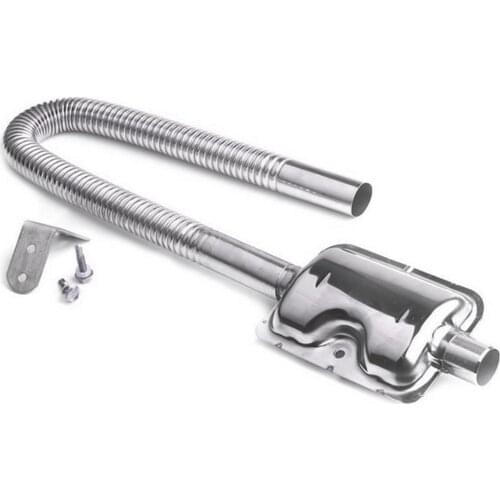 Car Diesel Fuel Air Parking Heater Accessories Muffler + Exhaust Pipe