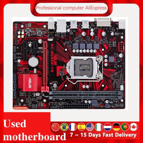 For Asus EX-B250M-V3 Original Used Desktop Intel B250 B250M DDR4 Motherboard LGA 1151 i7/i5/i3 USB3.0 SATA3
